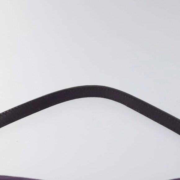 PRADA Accessory Pouch Nylon Purple Silver Auth EC719 - Picture 9 of 16